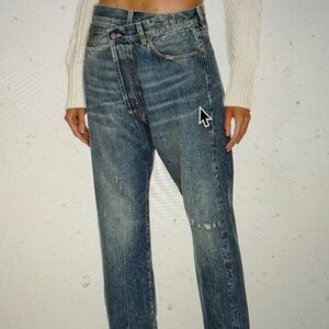 R13 X OVER jeans size 24. US 2